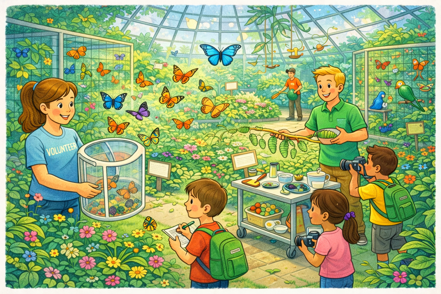 CELPIP Speaking Task 3: A Butterfly Conservatory Field Trip