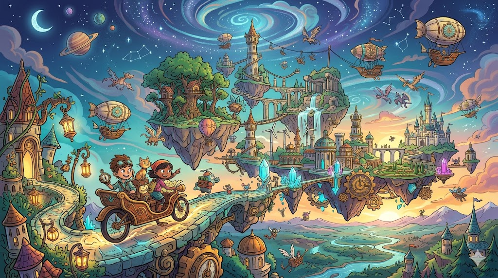 CELPIP Speaking Task 8: A Floating Sky City With Airships