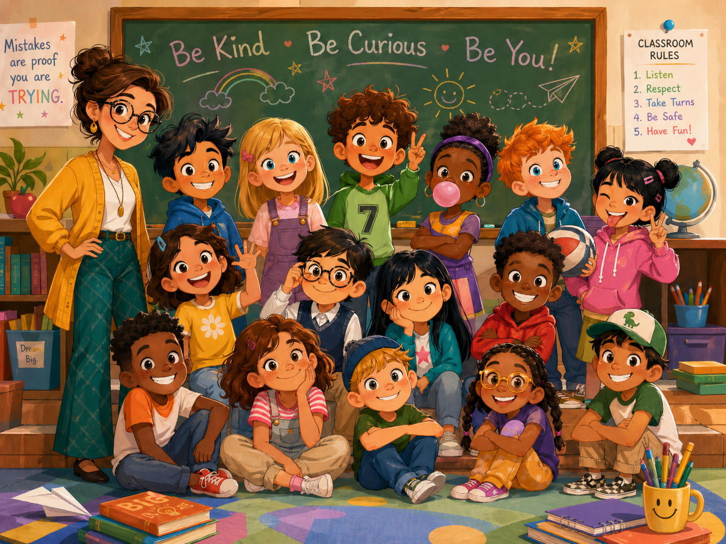 CELPIP Speaking Task 3: Classroom Group Photo