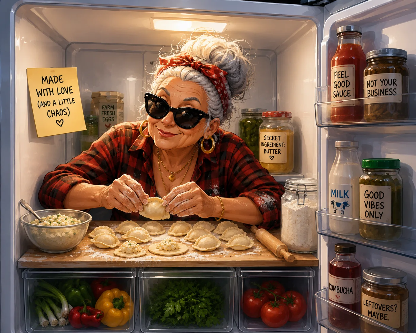 CELPIP Speaking Task 8: Making Dumplings Inside a Fridge