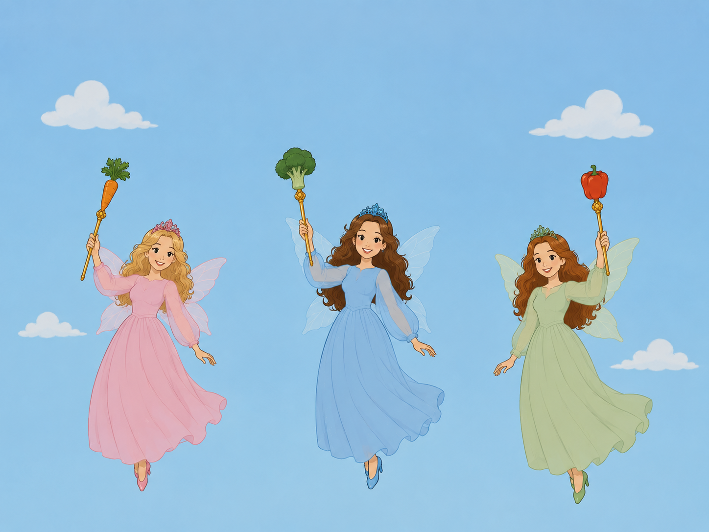 CELPIP Speaking Task 8: Fairy Queens with Vegetable Wands