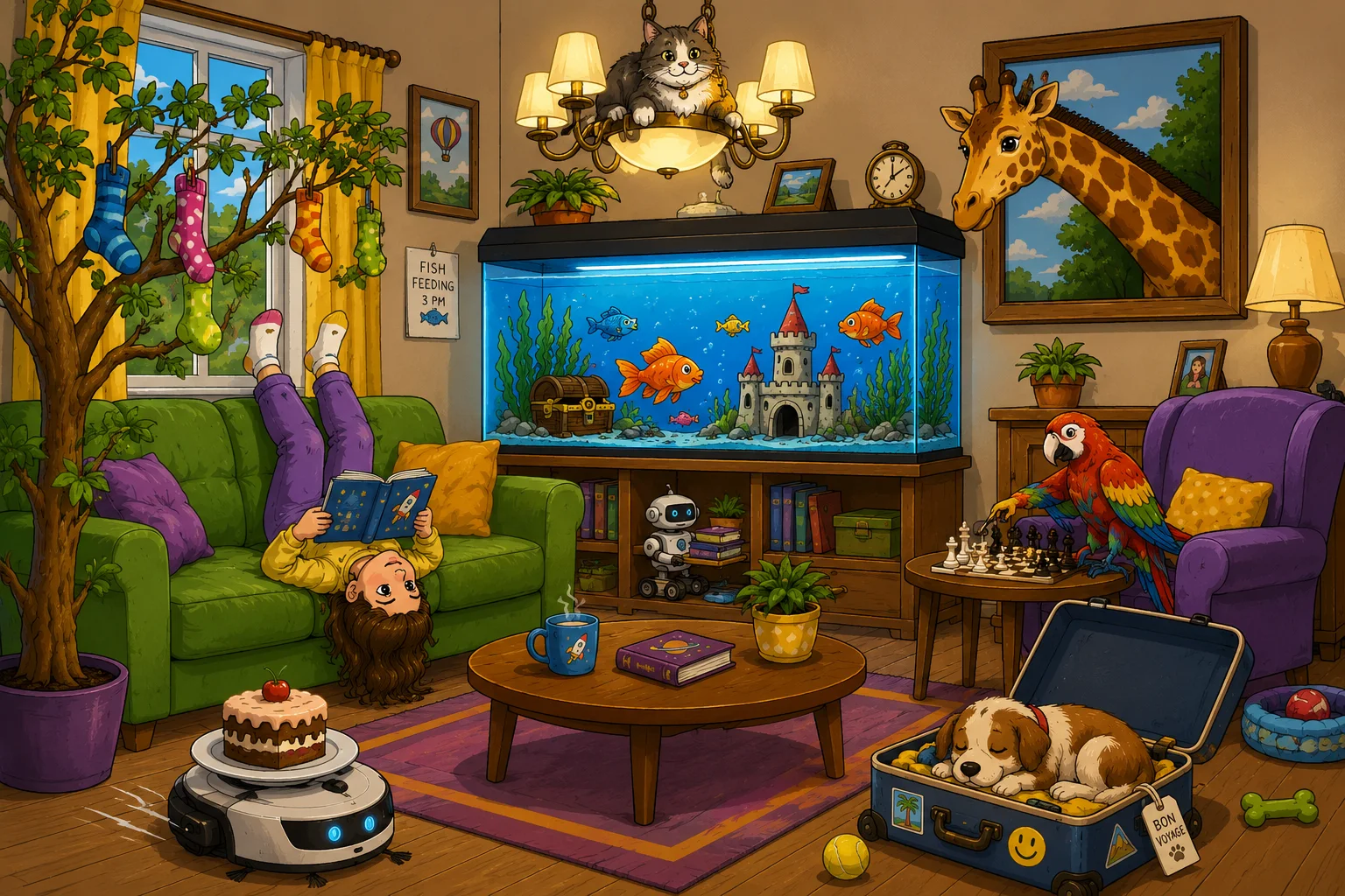 CELPIP Speaking Task 8: An Unusual Living Room