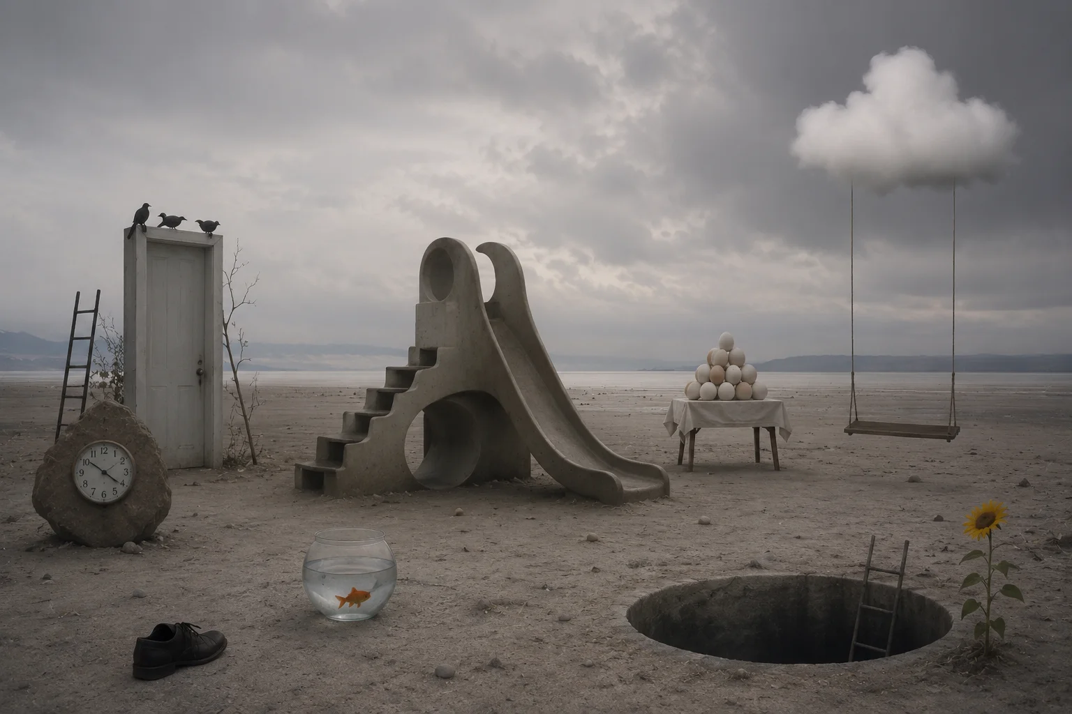 CELPIP Speaking Task 8: A Desert Playground With a Cloud Swing