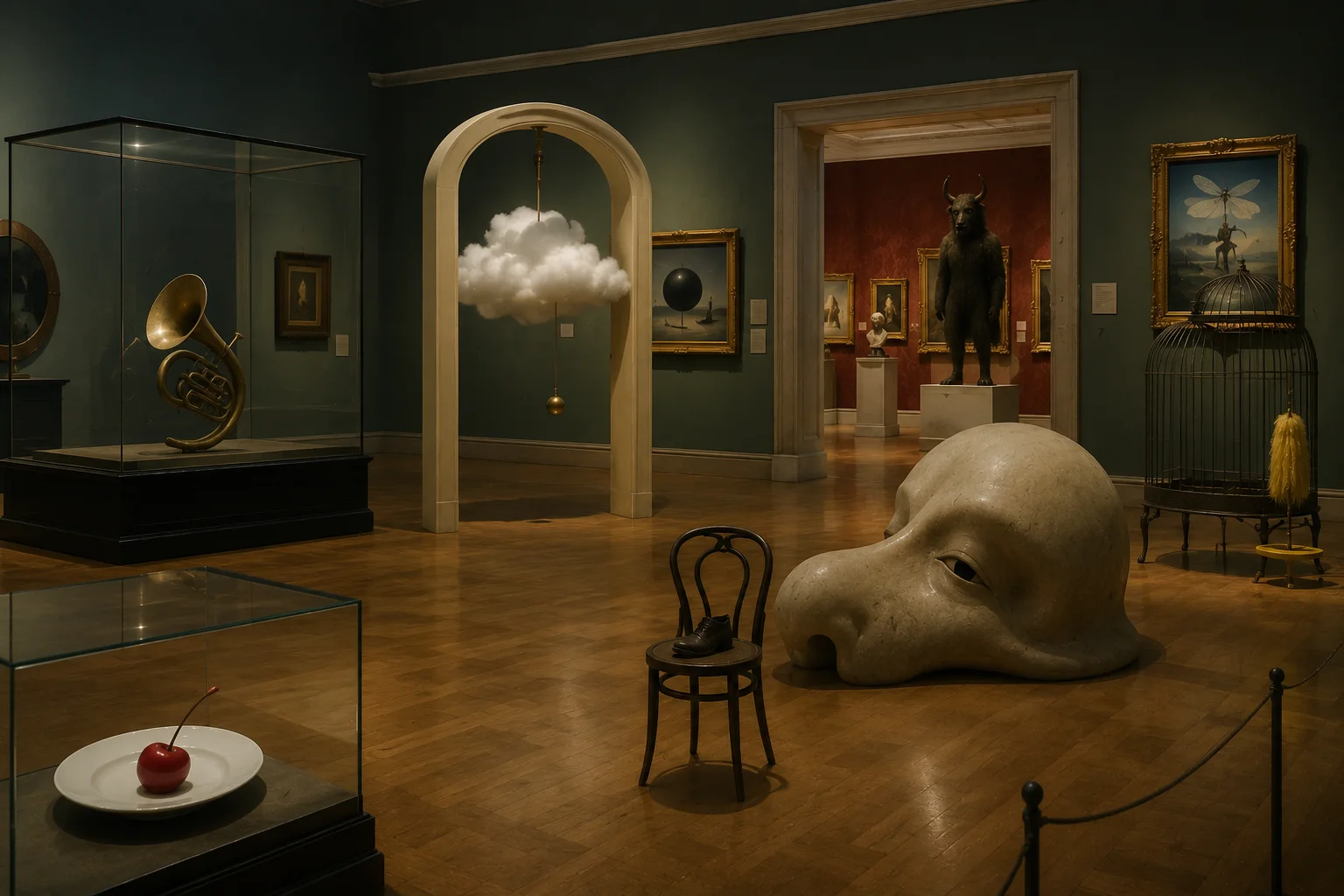 CELPIP Speaking Task 8: A Surreal Museum Gallery