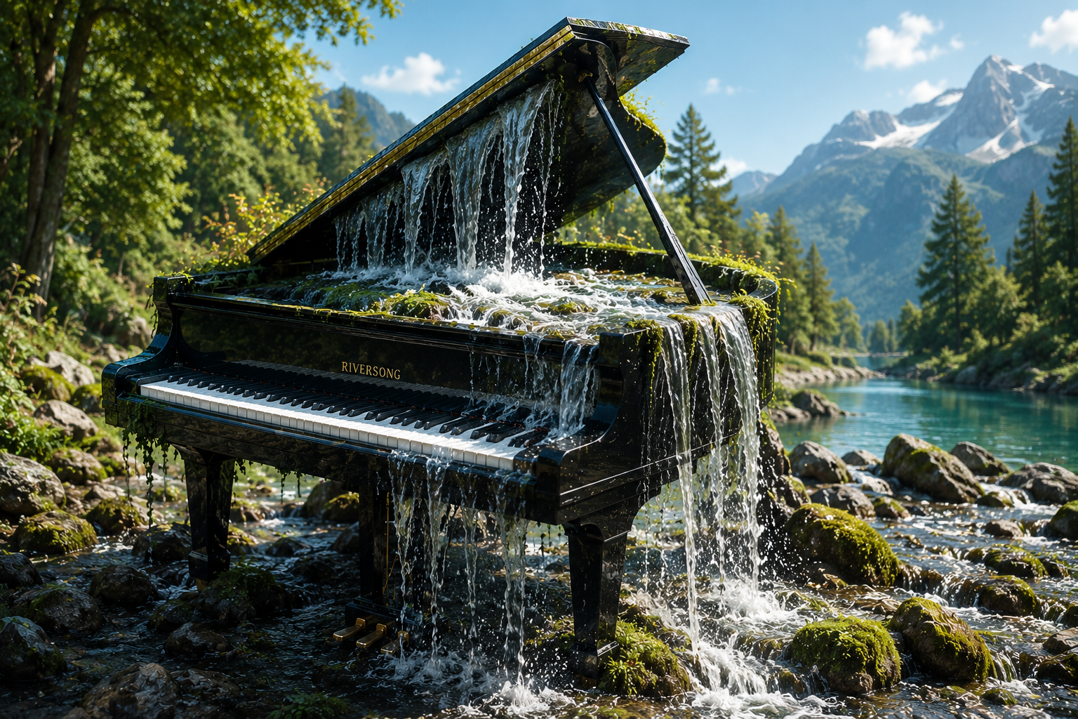 CELPIP Speaking Task 8: A Waterfall Piano in a Mountain Stream