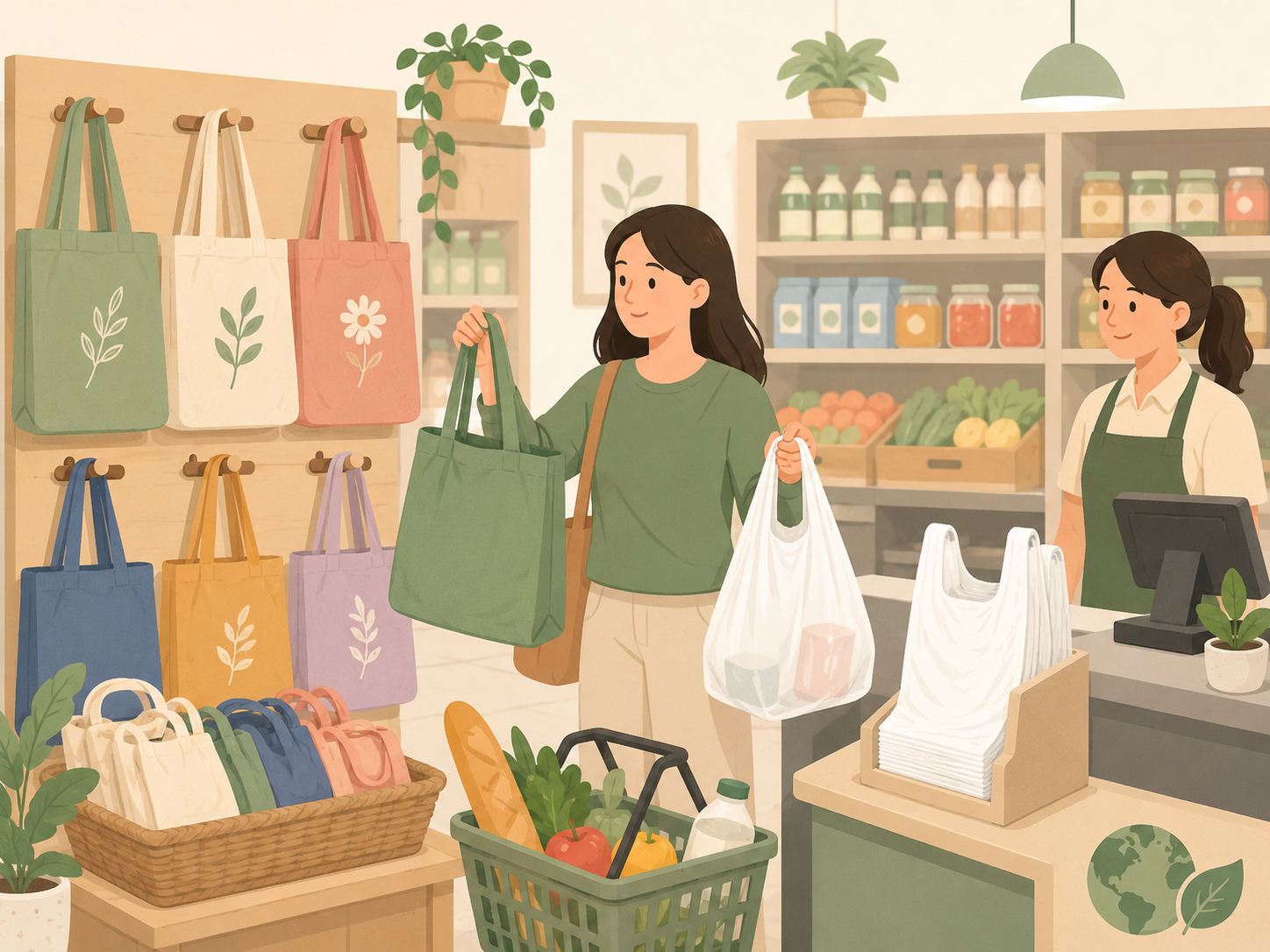 CELPIP Speaking Task 7: Should Grocery Stores Charge for Plastic Bags?