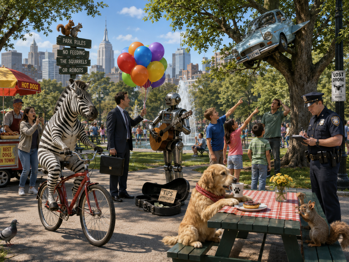CELPIP Speaking Task 8: A Very Unusual Day in the Park