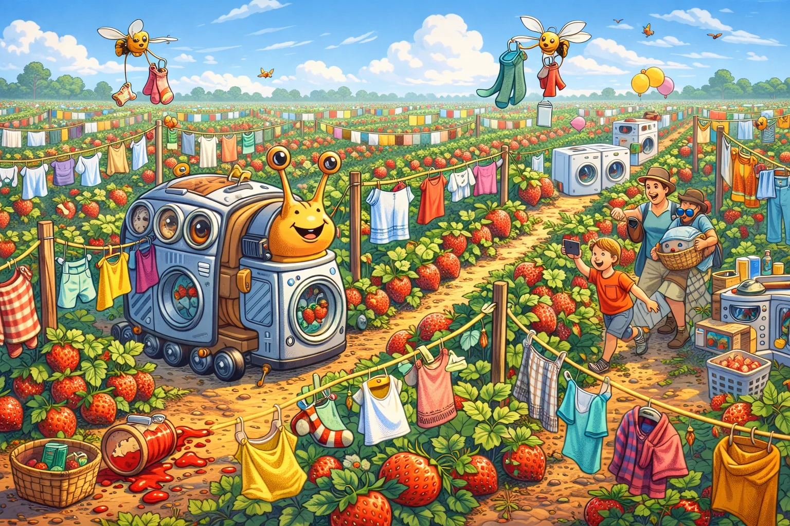 CELPIP Speaking Task 8: Laundry Day on a Strawberry Farm