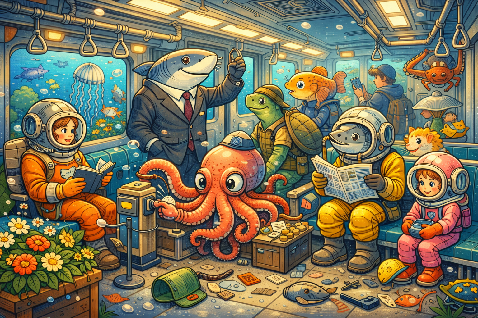 CELPIP Speaking Task 8: Underwater Subway Commute