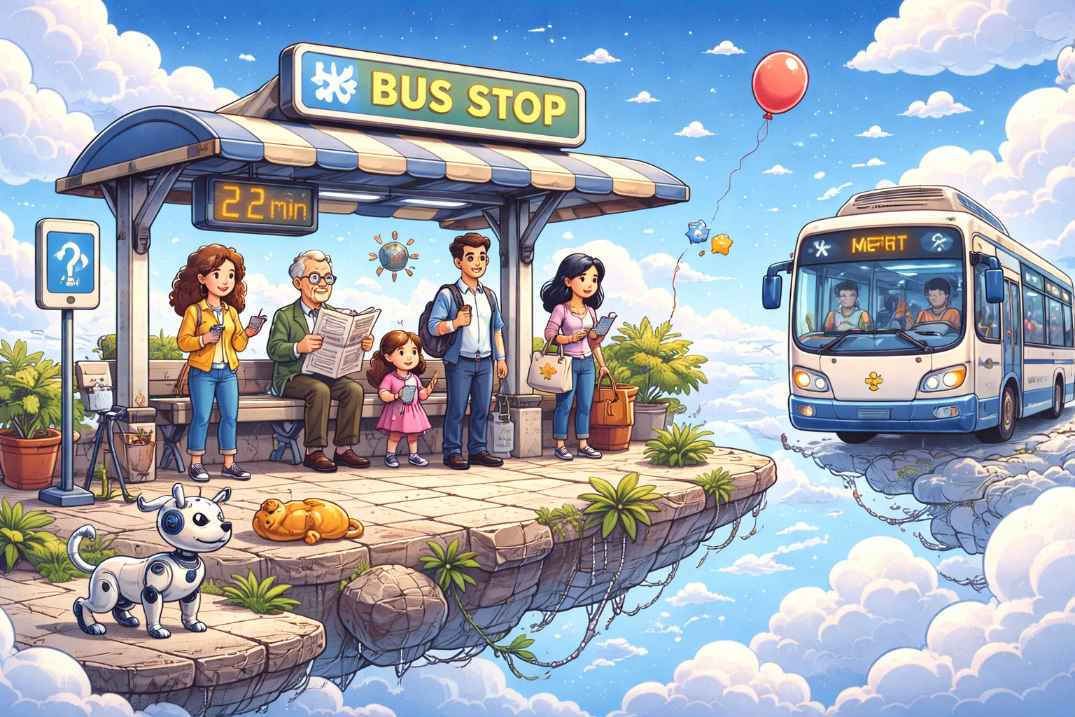CELPIP Speaking Task 8: Floating Bus Stop in the Sky