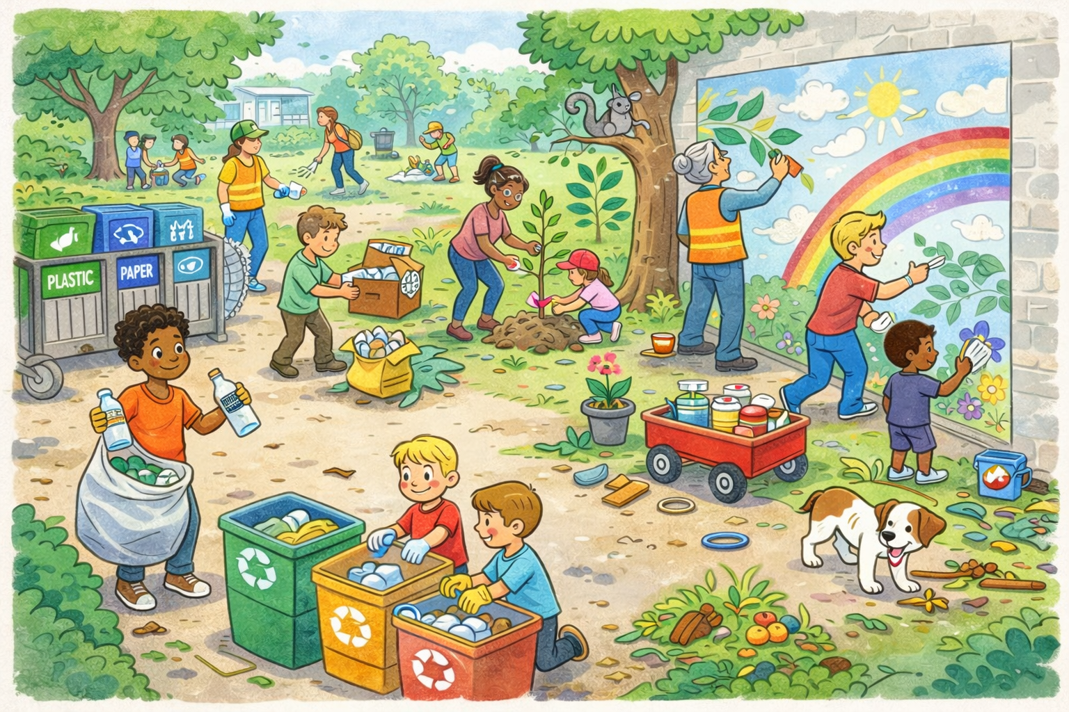 CELPIP Speaking Task 3: Community Park Cleanup Day