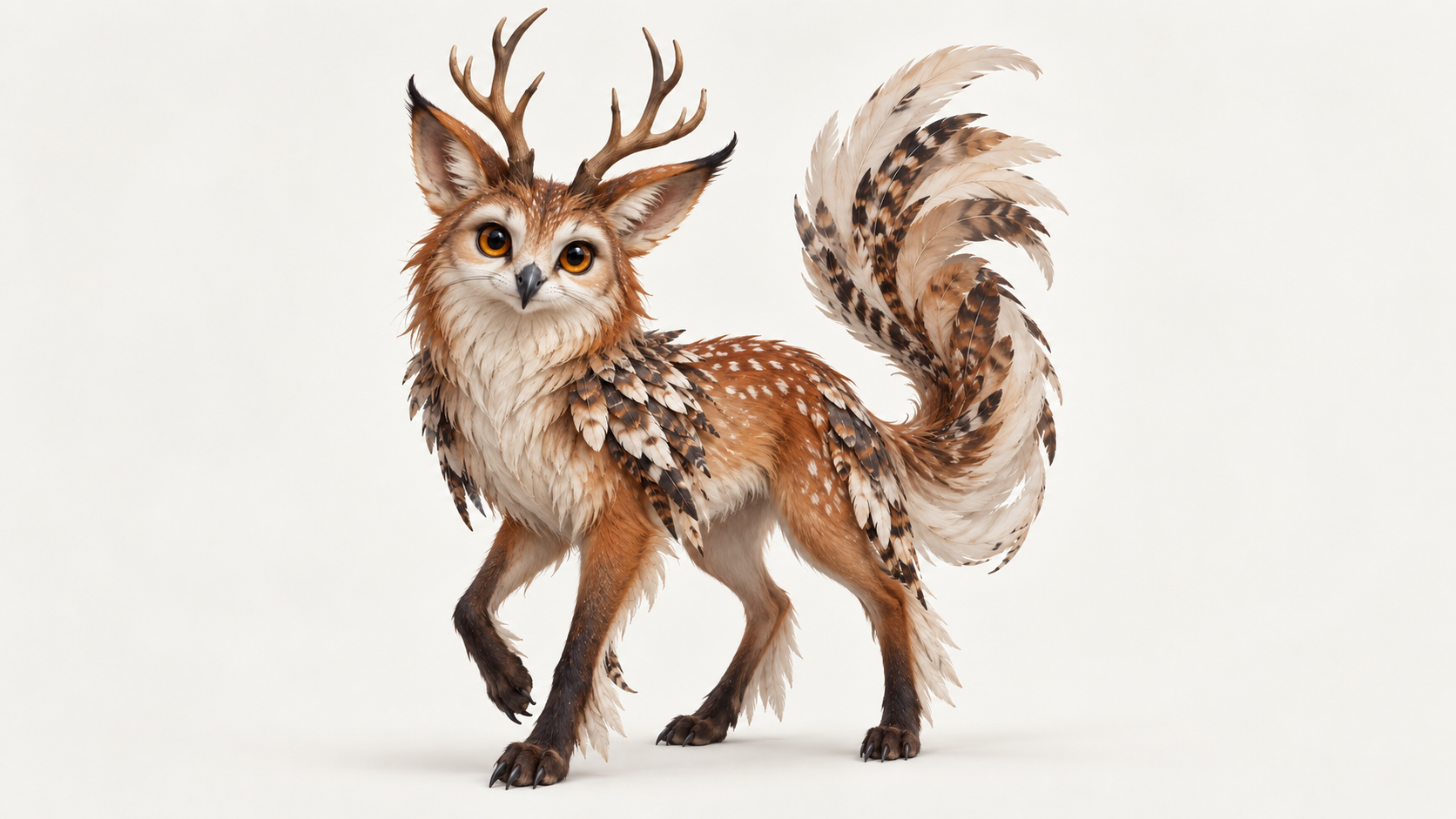 CELPIP Speaking Task 8: A Strange Owl-Deer Creature